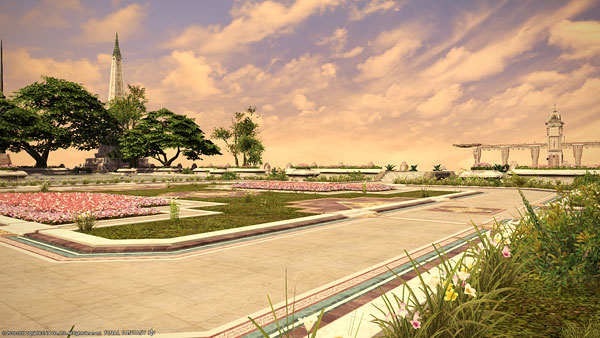 アラミゴ王宮屋上庭園 イメージ