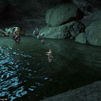 釣り場：ムーンドリップ洞窟