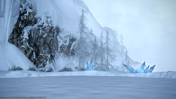 風雪の断崖 イメージ